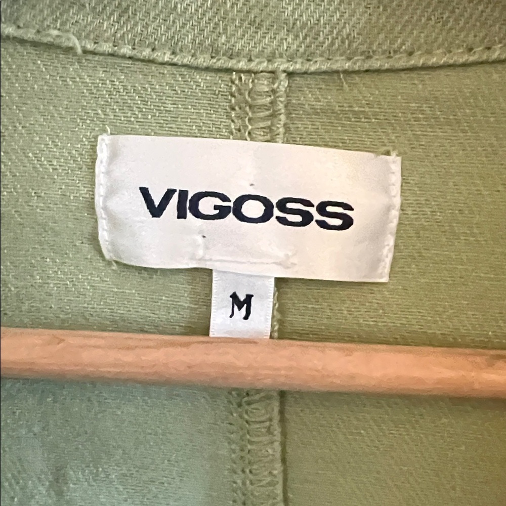 Olive Green Women's Jacket - Picture 3 of 6